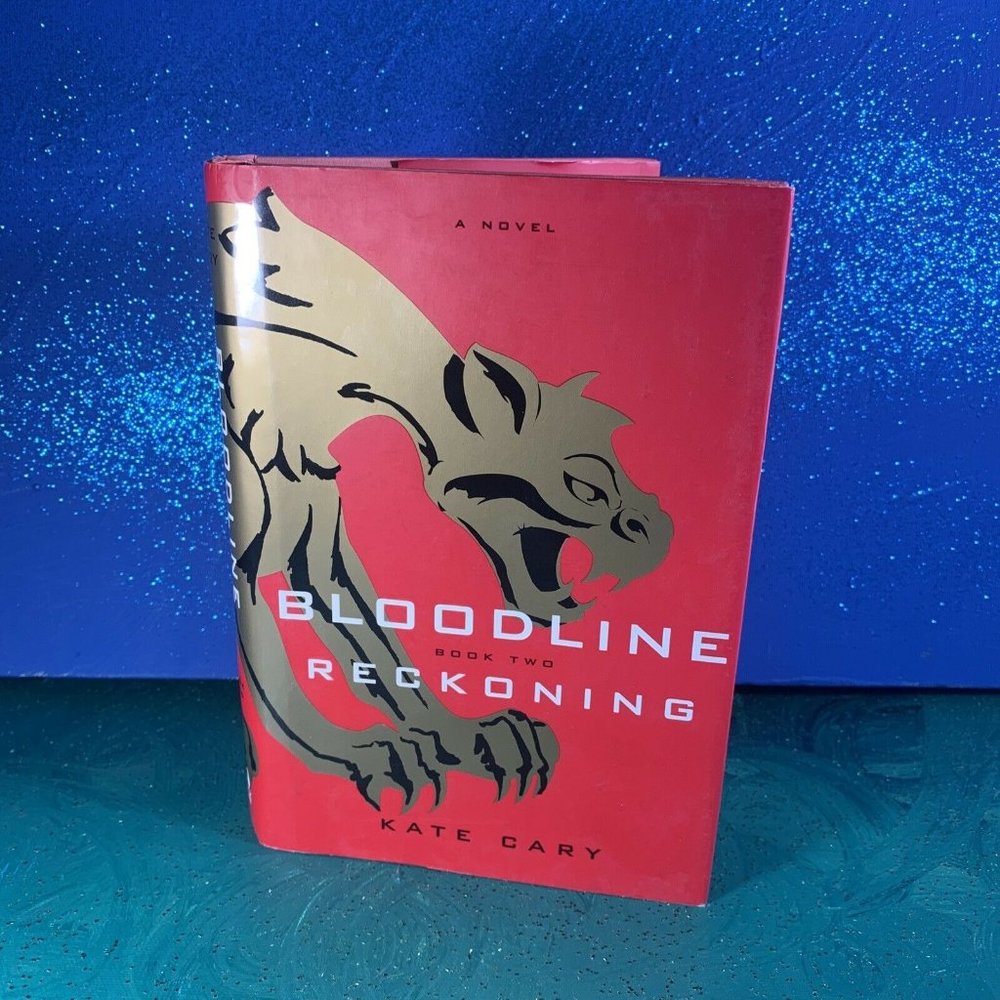 Bloodline Book Two: Reckoning by Kate Cary Hardcover Pre-Owned Like New ~ YaY!